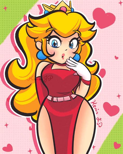 Holiday Peach 🍑 💚 ️ Based On Her Look In The Mario All Stars Commerical