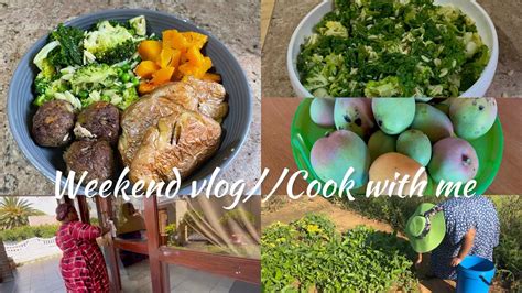 Weekend Vlog Cook With Me Harvesting And More South African Youtuber