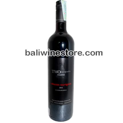 TWO ISLANDS Reserve Cabernet Sauvignon 750 Ml BALI WINE STORE