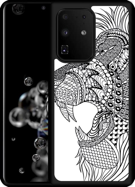 Galaxy S Ultra Hardcase Hoesje Leeuw Mandala Designed By Cazy Bol