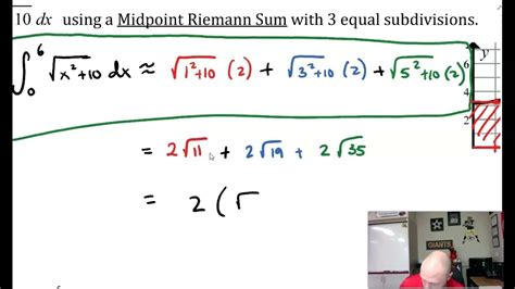 Ap Calculus Ab 6 1b Approximating Integrals With Riemann Sums Youtube