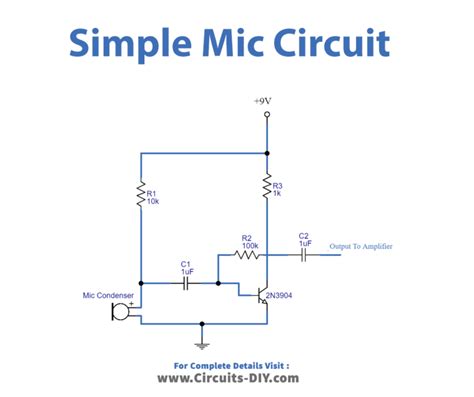 Simple Microphone Mic Circuit