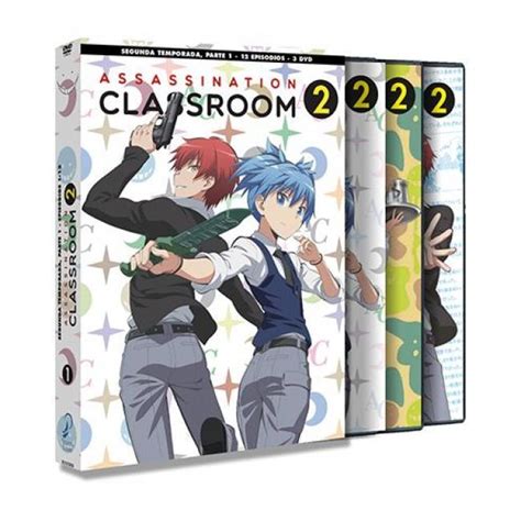 Pack Assassination Classroom Temporada 2 Parte 1 Episodios 1 A 12