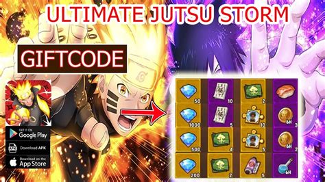 Ultimate Jutsu Storm All Redeem Codes 4 Giftcodes Ultimate Jutsu