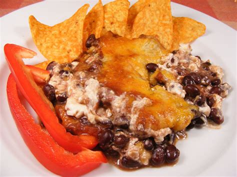 Layered Black Bean Dip Recipe