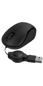 Amazon Sabrent Mini Travel Usb Optical Mouse With Retractable