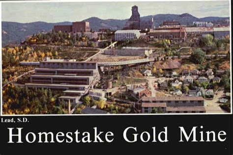 Homestake Gold Mine Lead, SD