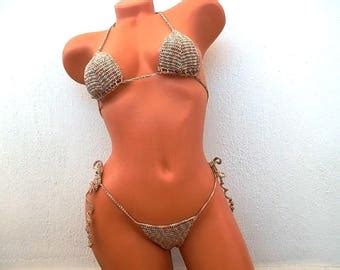 String Bikini Etsy