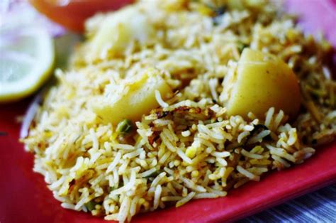 Potato Biryani Recipe How To Make Dum Aloo Biryani Hungryforever