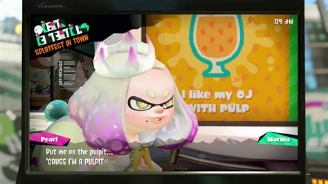 Splatoon 2 Splatfest 28 Pulp Vs No Pulp Announcement YouTube