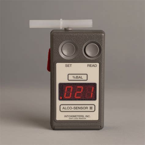 Alco Sensor III Breathalyzer For Law Enforcement