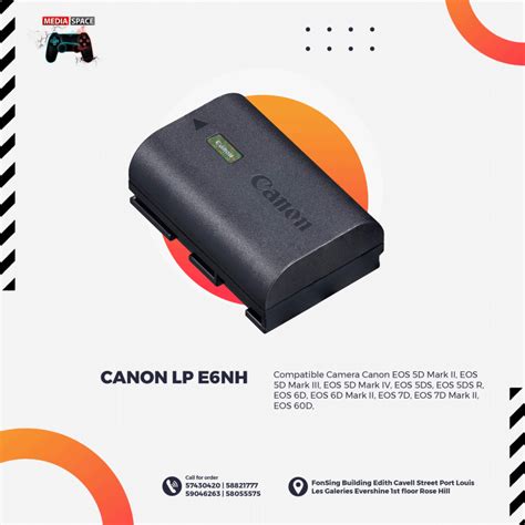 Canon Lp E6nh Mediaspace