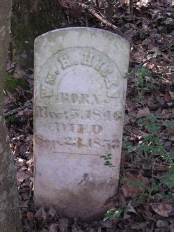 William H Hicks 1846 1853 Find A Grave Memorial