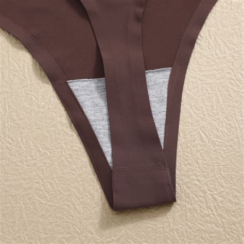 Take Talk Sexy Low Waist Thong Women Seamless G String Bikini Panties Soft And Comfortable