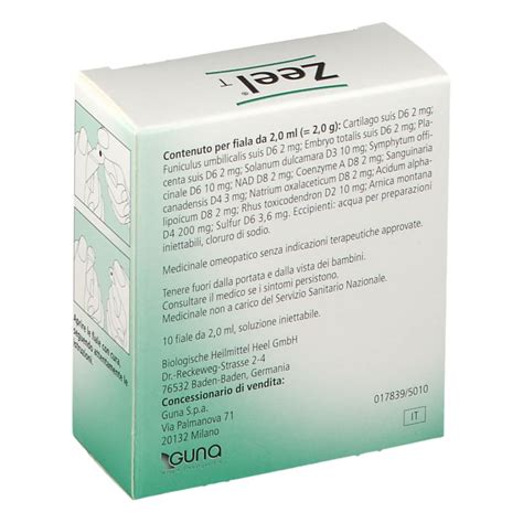 Guna Heel Zeel T Fiale 10x2 2 Ml Redcare