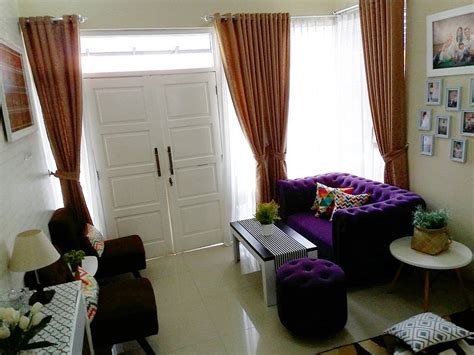 Desain Ruang Tamu 2 Pintu