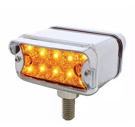 Luz Direccional Rectangular X Inch Led Con Vicera Env O Gratis