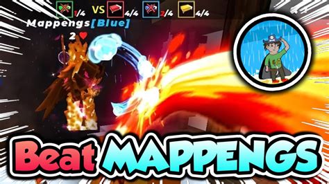 I Met Mappengs In Bed Wars Blockman Go Youtube