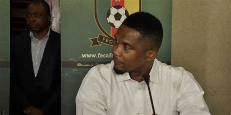 Cameroun D Mission Fracassante Au Sein De La Fecafoot Samuel Eto O