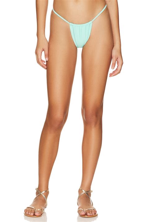 Superdown Kelly Bikini Bottom In Seafoam REVOLVE