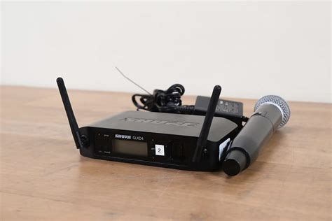 Shure GLXD24 SM58 Digital Wireless Handheld Z2 Band Church Reverb