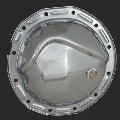 Chevy 12 Blt Car Chrome Rear End Cover With Bolts Washers And Gasket