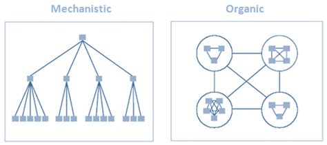 Mechanistic vs. Organic Structures - Oxford Business and Management Institute