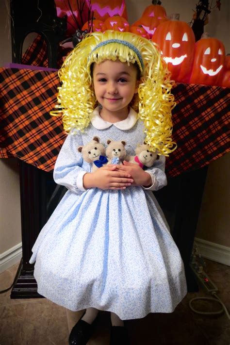 Goldilocks Is All Ready For Halloween Disfraces Actividades