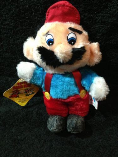 Super Mario Bros Vintage Mario Plush 9 Acme Nwt 1988 Super Mario