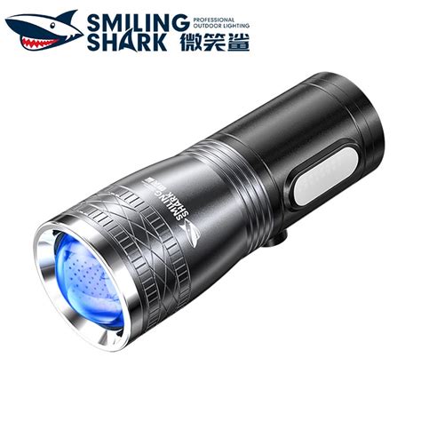 Smilingshark Dy Mulitfunciton Led Flashlight For Fishing Lm