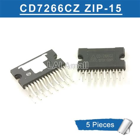 5pcs CD7266CZ CD7266 ZIP-15 Can replace TDA7266SA Dual Bridge Audio ...