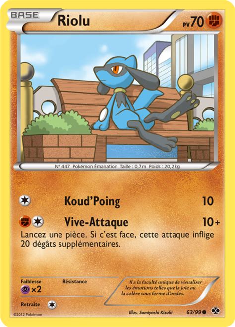 Riolu Noir Blanc Destin Es Futures Pok P Dia