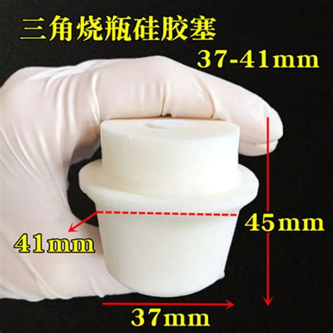 Pcs Silicone Stopper For Erlenmeyer Conical Triangle Flask Upper