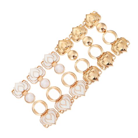 6 Pairs Buckle Cheongsam Clip Cloak Fastener Buttons For Clothes