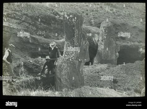 Oc G T Mana Expedition To Easter Island British Museum Stock Photo