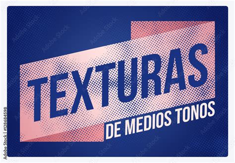 Texturas De Semitonos Hechas A Mano Stock Template Adobe Stock