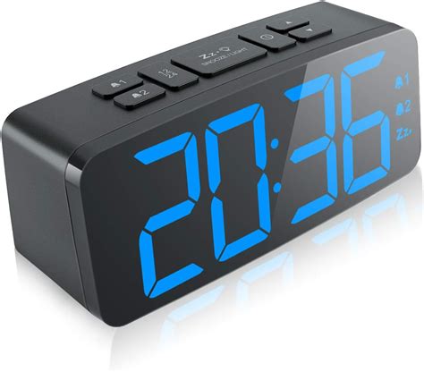 Digital Alarm Clock New Upgraded Large Led Display Digital Alarm