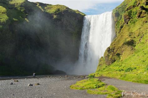 Skógafoss Einer Der Schönsten Wasserfälle Islands Fernweh Motive