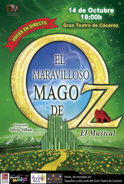 El Maravilloso Mago De Oz Cia Theatre Properties Consorcio Gran