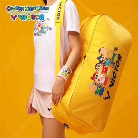 Badminton Bags Racket Bag Victor Victor X Crayon Shinchan