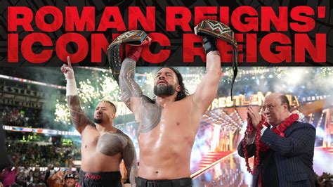 Every Roman Reigns Championship Defense From Historic Reign Wwe Playlist Youtube