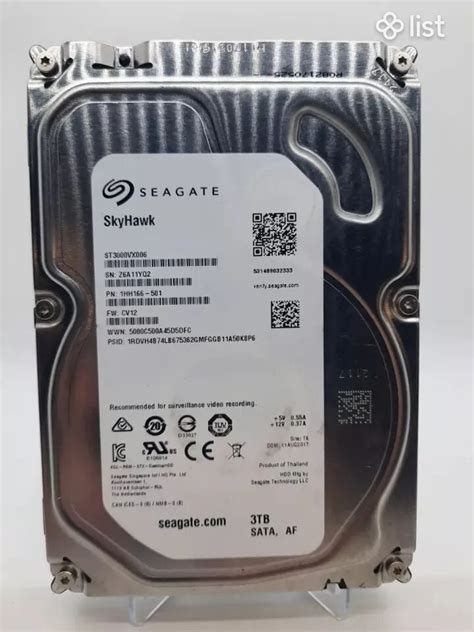 3 ТБ Жесткий диск Seagate SKYHAwK [ST3000VX006] - Computer Parts - List.am