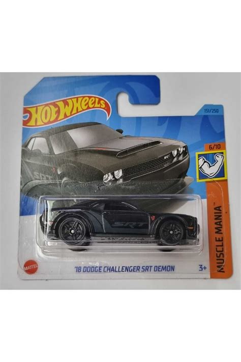 HOT WHEELS Dodge Challenger SRT Demon Siyah Fiyatı Yorumları Trendyol