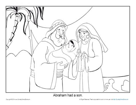 Coloring Pages Of Abram And Sarai