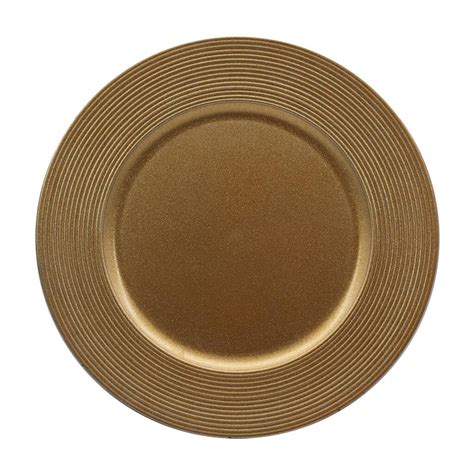 Gold Glitter Charger Plate By Ashland™ Michaels