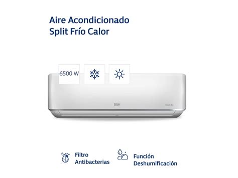 Aire Acondicionado Split Fríocalor Bgh 5500f 6500w Bs65wccr Outlet