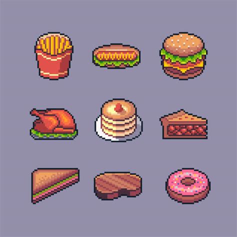 6000 Pixel Art Food Stock Illustrations Royalty Free Vector Graphics And Clip Art Istock