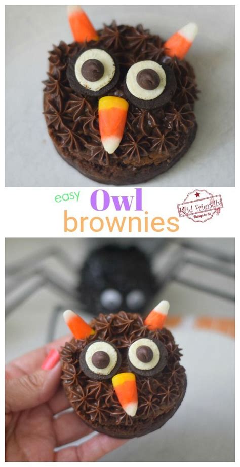 Owl Brownies Artofit