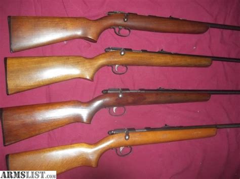 ARMSLIST - For Sale: (4)Vintage Remington .22 Single Shot Rifles-$500/all