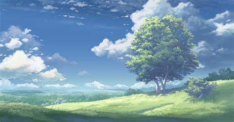 Hill upon Valinfor by Kyomu on DeviantArt | Anime scenery, Fantasy ...